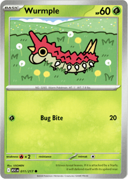 2026 Wurmple #11 Ascended Heroes