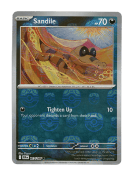 2025 Sandile  (Master Ball) #057 Black Bolt