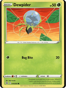 2021 Dewpider #19 Fusion Strike