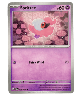 2025 Spritzee #38 Prismatic Evolutions