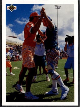 1991 Dan Marino / Steve DeBerg #450 Upper Deck