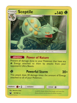 2018 Sceptile #10 Celestial Storm