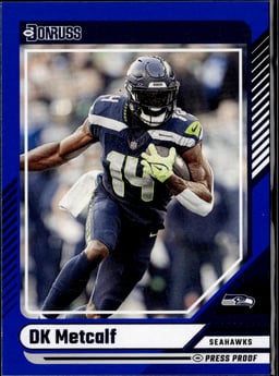 2024 DK Metcalf #128 Donruss