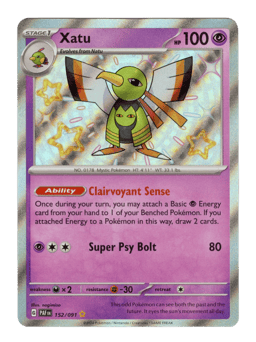 2024 Xatu #152 Paldean Fates
