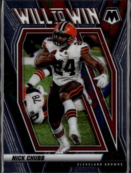 2021 Nick Chubb #WW-10 Mosaic