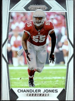2017 Chandler Jones #45 Prizm