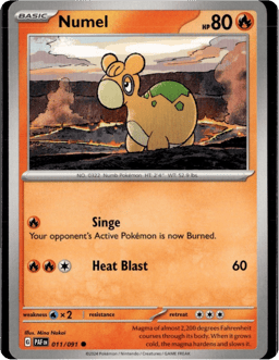 2024 Numel #11 Paldean Fates