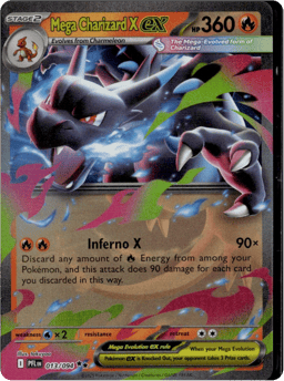 2025 Mega Charizard X ex #13 Phantasmal Flames