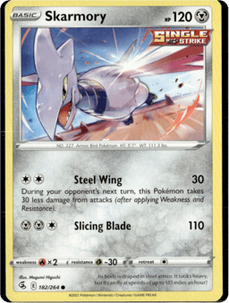 2021 Skarmory #182 Fusion Strike