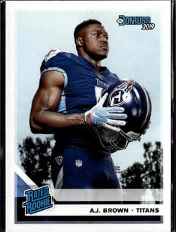 2019 A.J. Brown #314 Rated Rookie