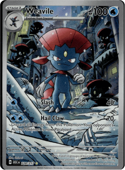 2026 Weavile #228 Ascended Heroes