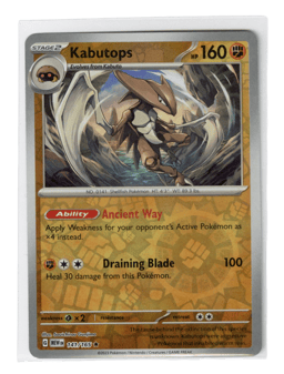 2023 Kabutops #141 151