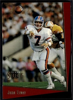 1993 John Elway #34 Select
