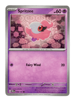 2025 Spritzee #38 Prismatic Evolutions