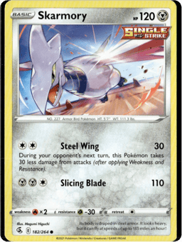2021 Skarmory #182 Fusion Strike