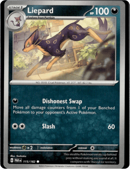 2023 Liepard #115 Paradox Rift