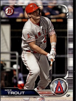 2019 Mike Trout #1 Bowman