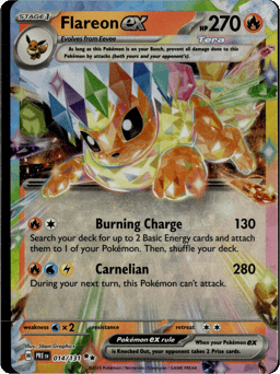 2025 Flareon ex #14 Prismatic Evolutions