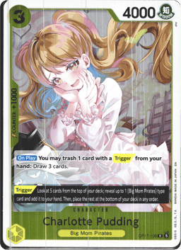 2026 Charlotte Pudding (foil) #109 The World's Strongest Warriors