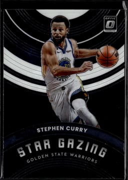2022 Stephen Curry #10 Donruss Optic Star Gazing
