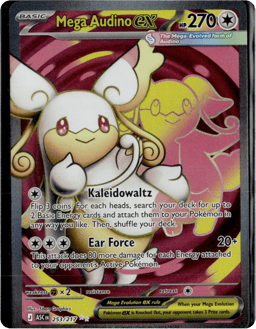 2026 Mega Audino ex #253 Ascended Heroes