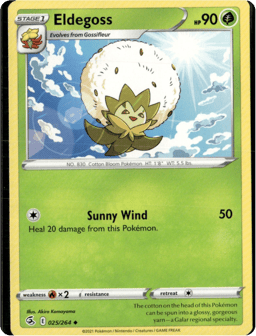 2021 Eldegoss #25 Fusion Strike
