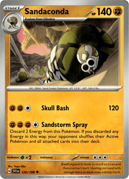 2023 Sandaconda #120 Scarlet & Violet