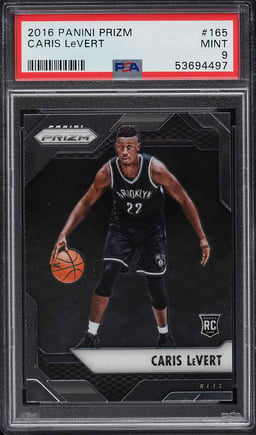 2016 Panini Prizm Caris LeVert ROOKIE #165 PSA 9 MINT