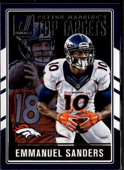 2016 Emmanuel Sanders #7 Peyton Manning's Top Targets