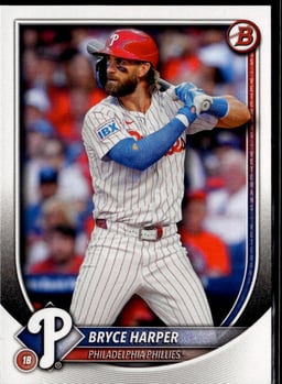 2025 Bryce Harper #3 Bowman