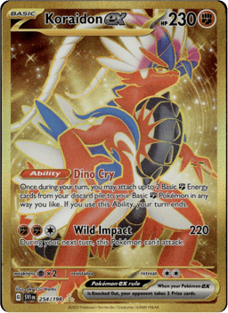 2023 Koraidon ex #254 Scarlet & Violet