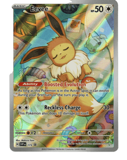 2023 Eevee #173 Scarlet & Violet Black Star Promos