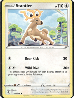 2021 Stantler #208 Fusion Strike