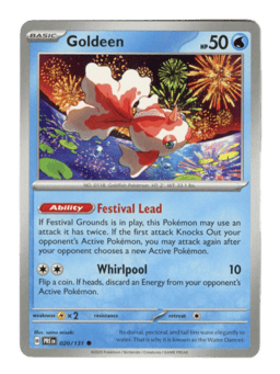 2025 Goldeen #20 Prismatic Evolutions