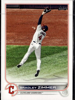2022 Bradley Zimmer #407 Topps