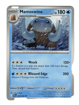 2025 Mamoswine #25 Phantasmal Flames
