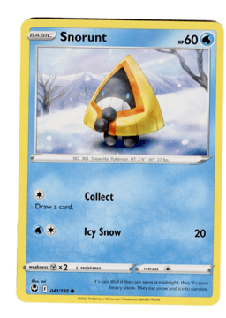 2022 Snorunt #41 Silver Tempest