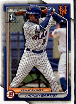 2024 Anthony Baptist #BP-141 Bowman Prospects