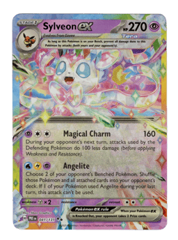 2025 Sylveon ex #41 Prismatic Evolutions