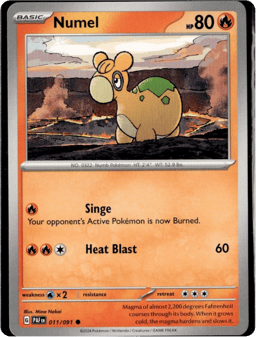 2024 Numel #11 Paldean Fates