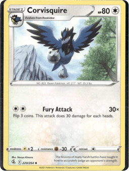 2021 Corvisquire #220 Fusion Strike