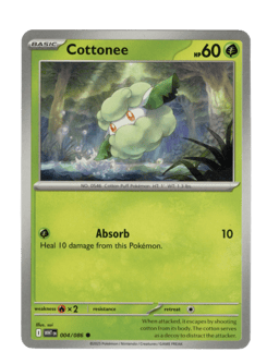 2025 Cottonee #4 White Flare