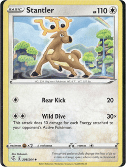 2021 Stantler #208 Fusion Strike
