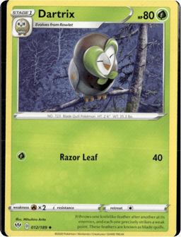 2020 Dartrix #12 Darkness Ablaze