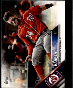 2016 Bryce Harper #100 Bowman