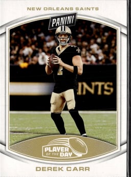 2023 Derek Carr #49 Player of the Day