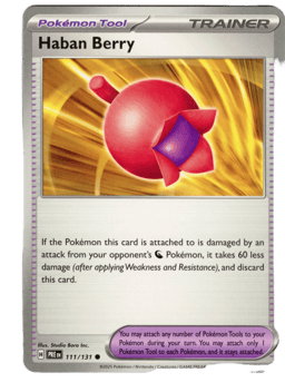 2025 Haban Berry #111 Prismatic Evolutions