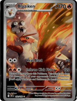2025 Blaziken #192 Destined Rivals