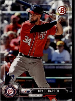 2017 Bryce Harper #3 Bowman
