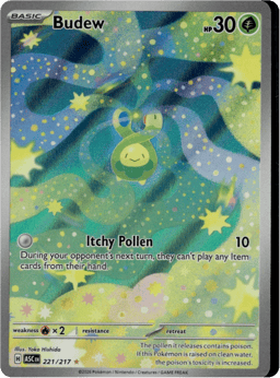 2026 Budew #221 Ascended Heroes